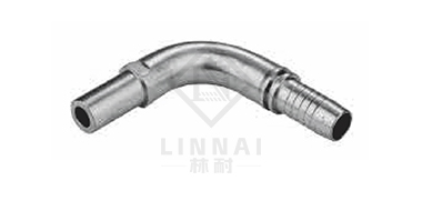 90&deg;公制DIN2353卡套式直管