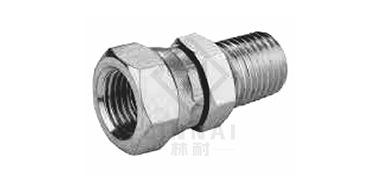 布錐管外螺紋/美制NPSM內螺紋
60&deg;外錐