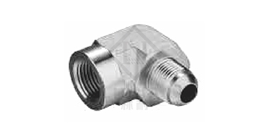 90&deg;彎JIC外螺紋74&deg;外錐/布錐管
內螺紋