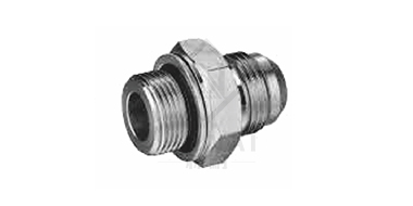 美制JIC外螺紋74&deg;外錐
/英管外螺紋O形圈