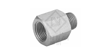 美制SAE外螺紋帶O形圈輕系列
ISO 11926-3/美制布錐管內螺紋