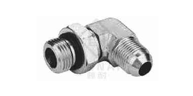 90&deg;彎日本英管外螺紋60&deg;外錐
/英管外螺紋O形圈可調向柱端